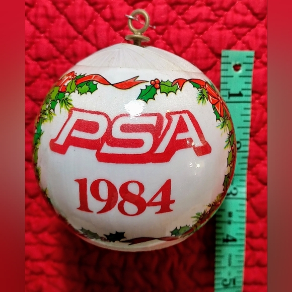 Vintage 1984 Pacific Southwest Airlines (PSA) Tree Ornament - Picture 4 of 5